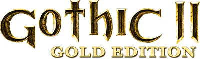 логотип Gothic II: Gold Edition / Готика 2: Золотое издание (2005) [Ru/En] (2.7/dlc) License GOG