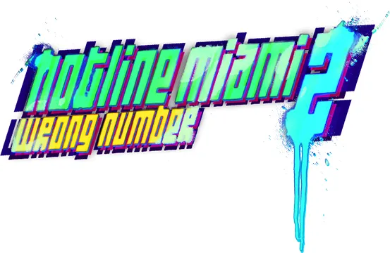 логотип Hotline Miami 2: Wrong Number - Digital Special Edition (2015) Steam-Rip от Let'sРlay