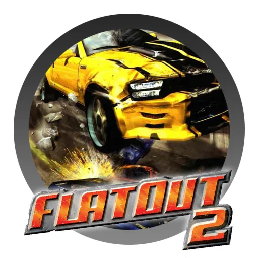 логотип FlatOut 2 (2006) [Ru] Лицензия