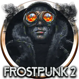 логотип Frostpunk 2 (2024) RePack от Decepticon